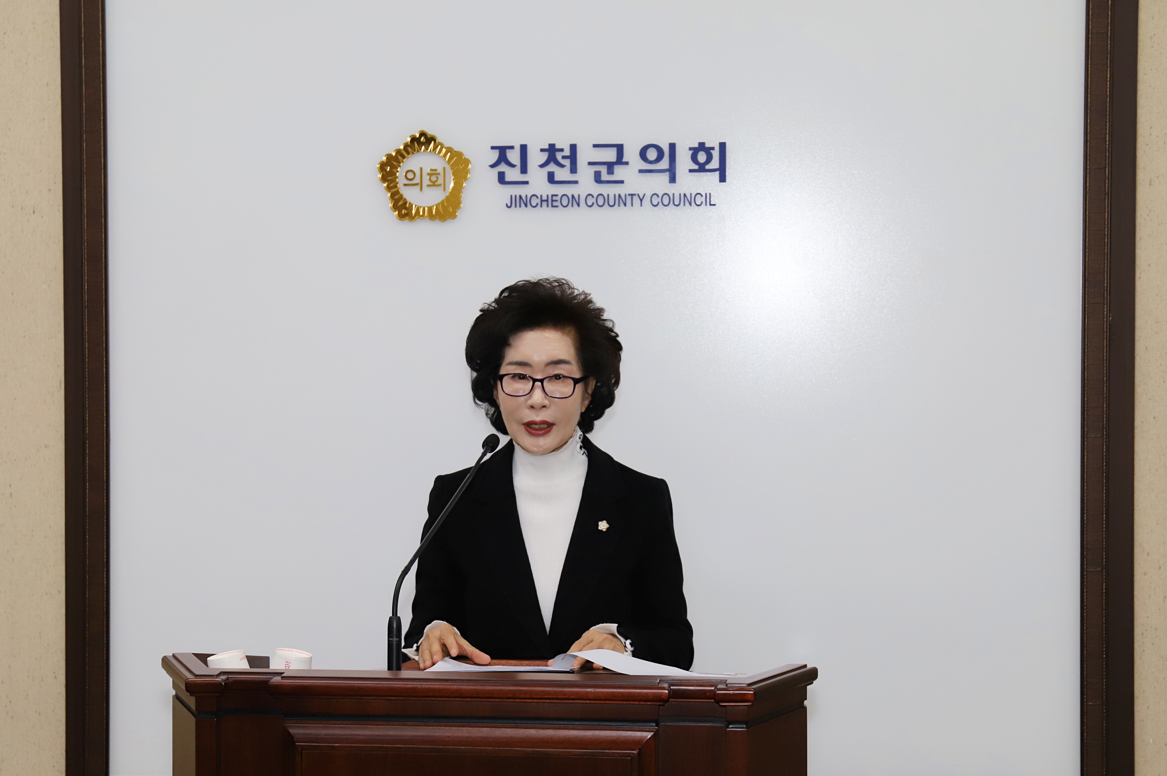 진천군의회, 제334회 임시회‘5분 자유발언’1